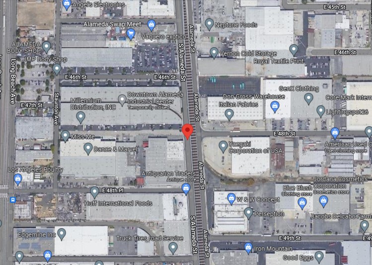 4768 South Alameda Street, Vernon, Los Angeles, CA 90058 Los Angeles,CA